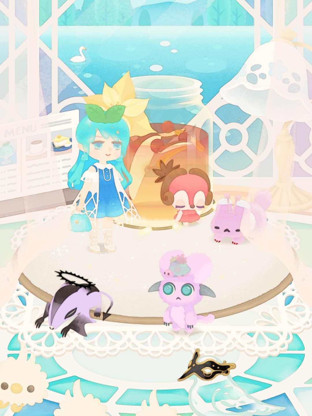 ほぼ湖畔の隠れ家カフェ