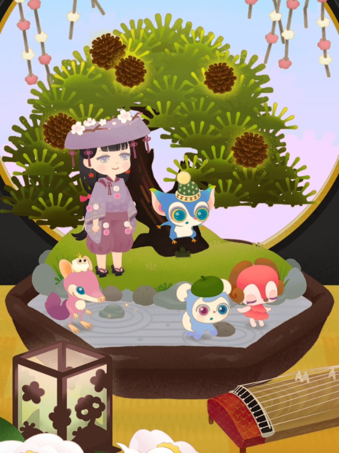 和風には畳だよね