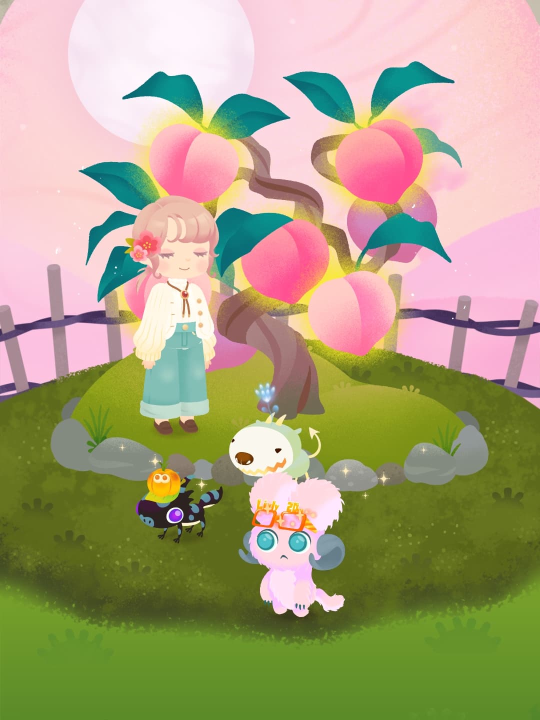 納得できるデコを配置できなかった