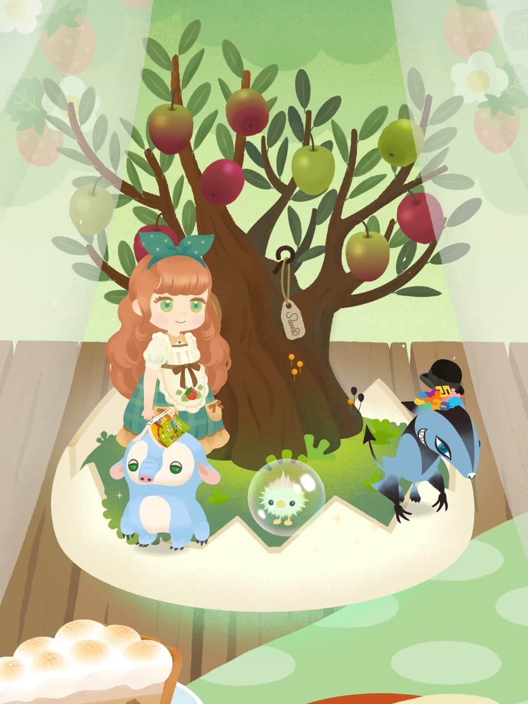 ホムを除けば背景だけになったけど