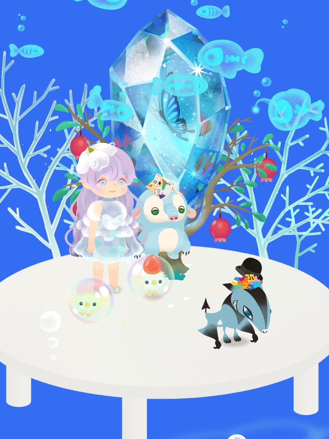 とりあえずブルー