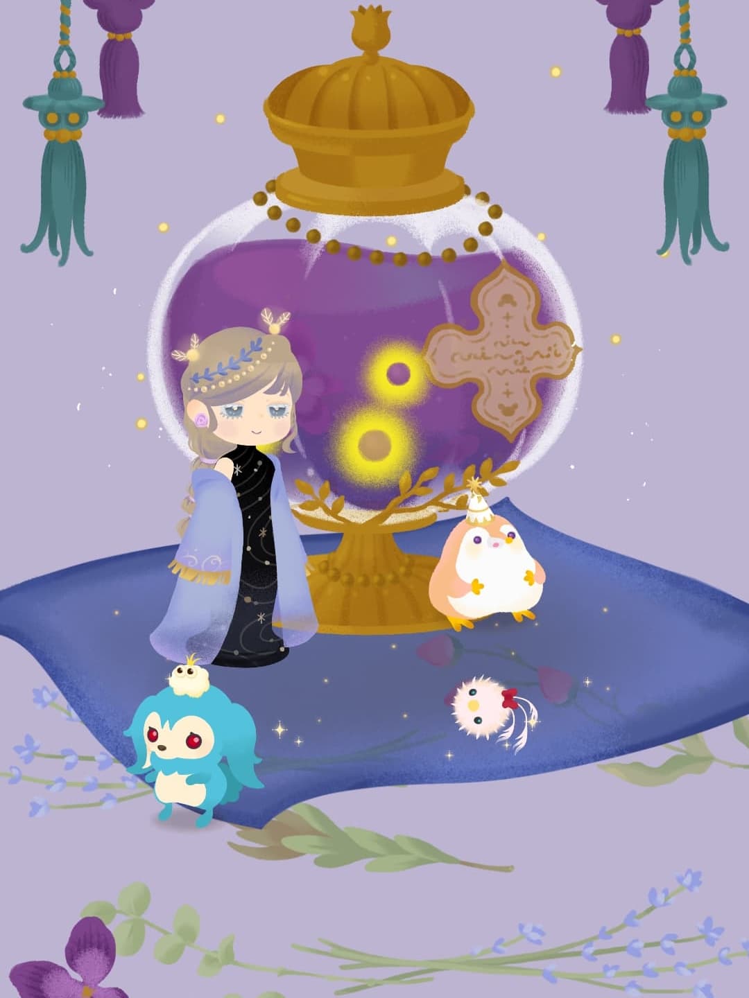 背景は空間色のみ