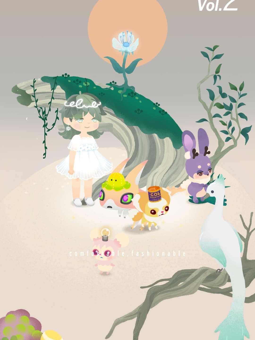 あまり使ったことのない色合いに