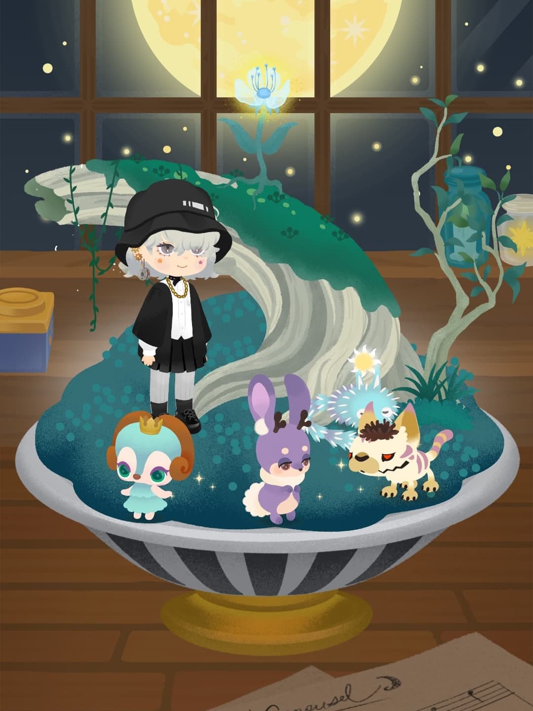 中央に持っていきたかった