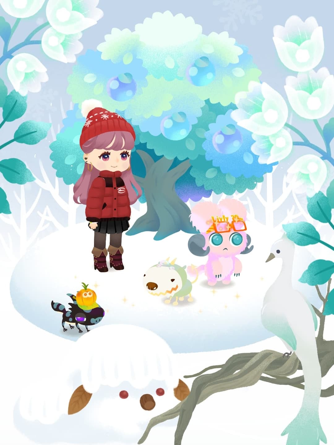 ツリーと同じガチャアイテムです