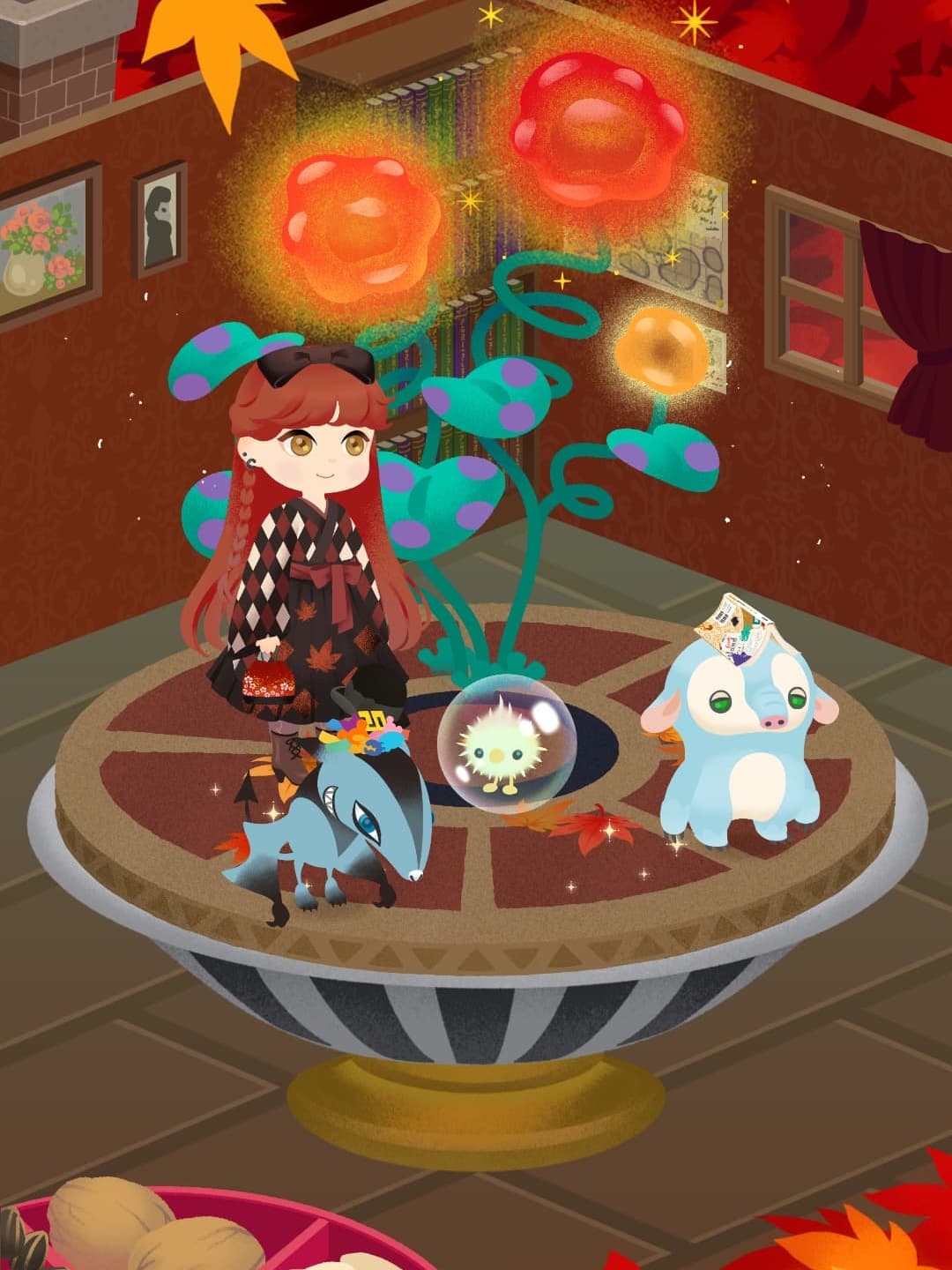 一応花と色は同じ