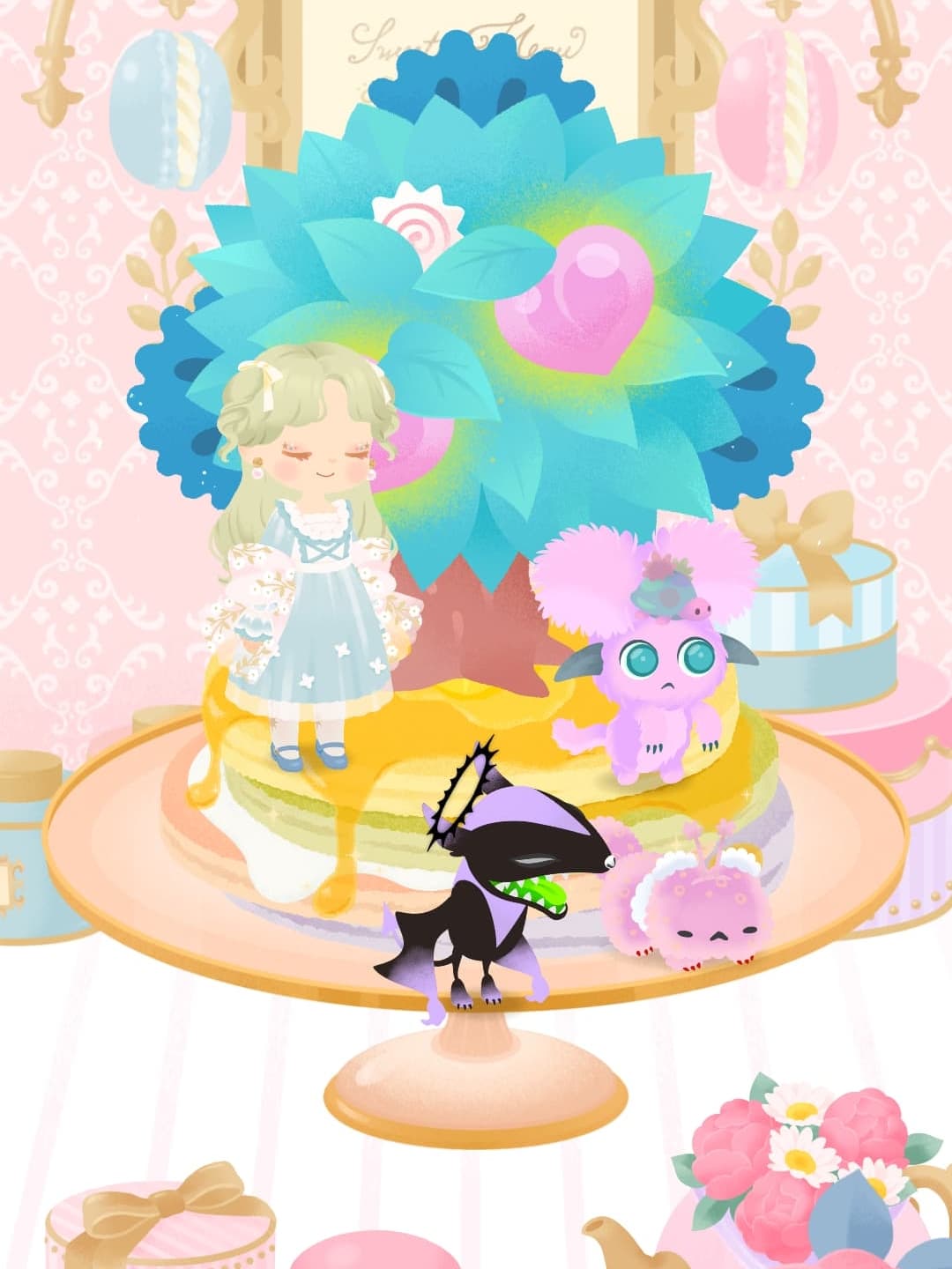 パステル可愛い