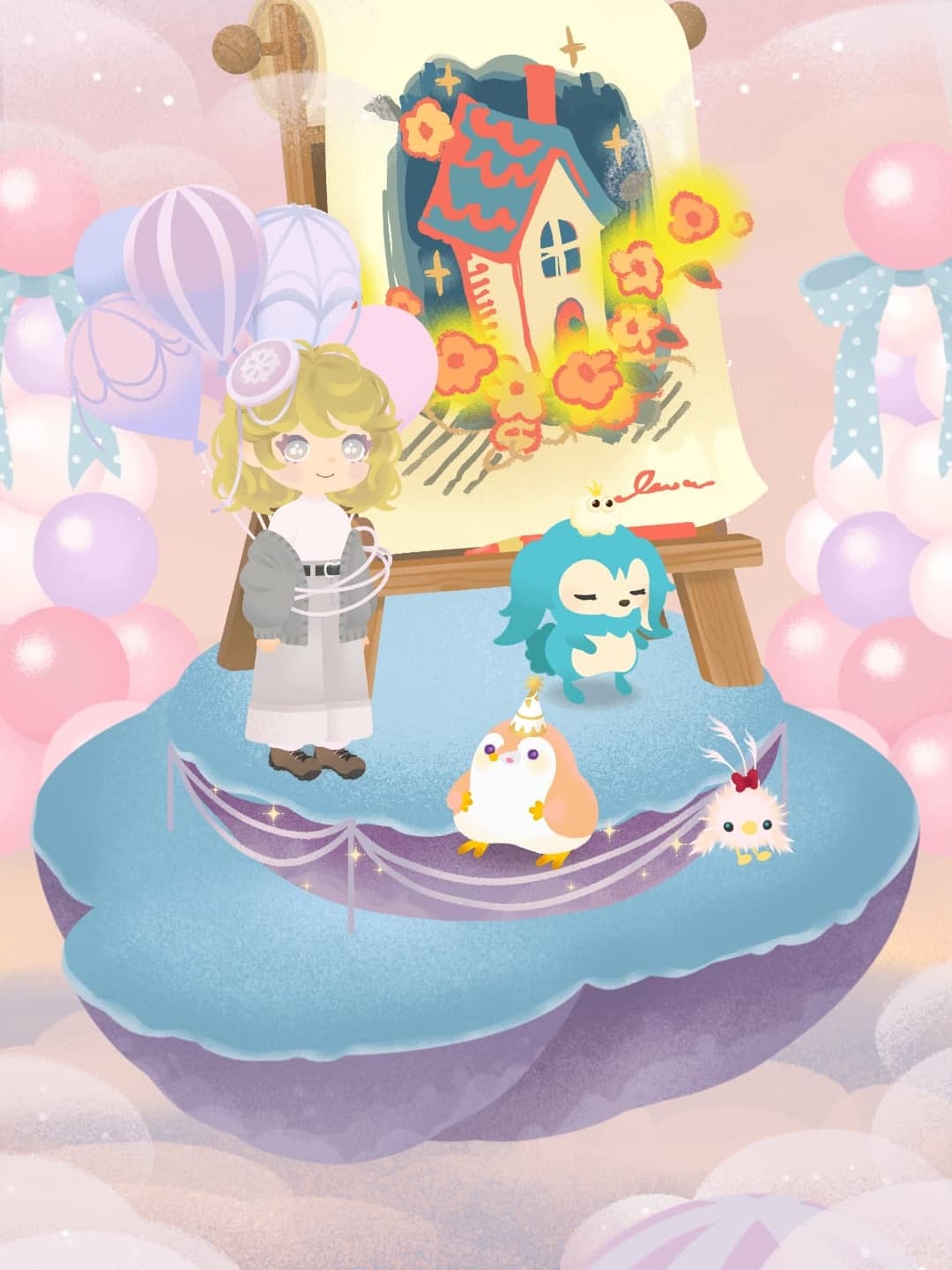 ふわふわレイアウト