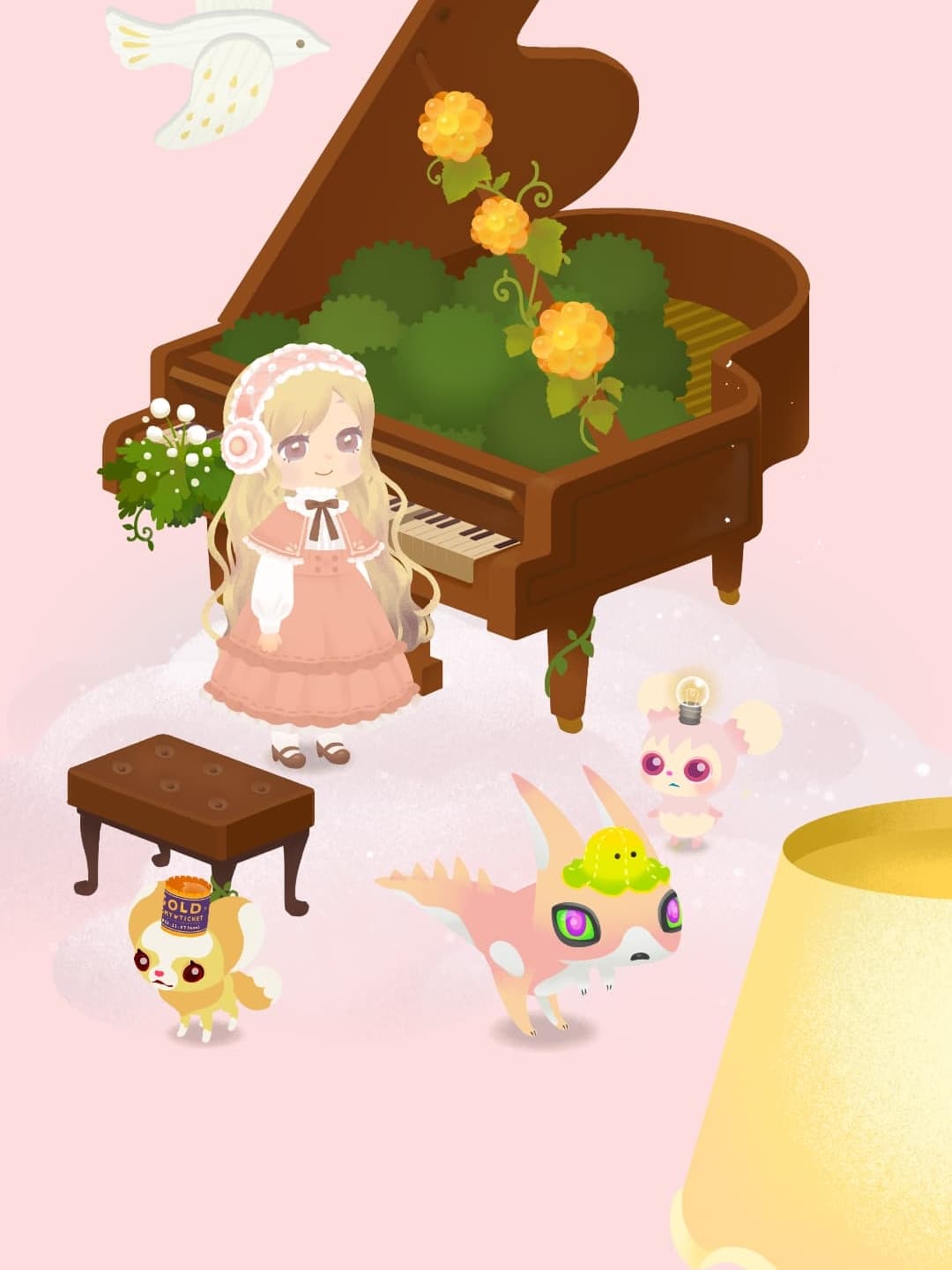 背景は空間色のみ