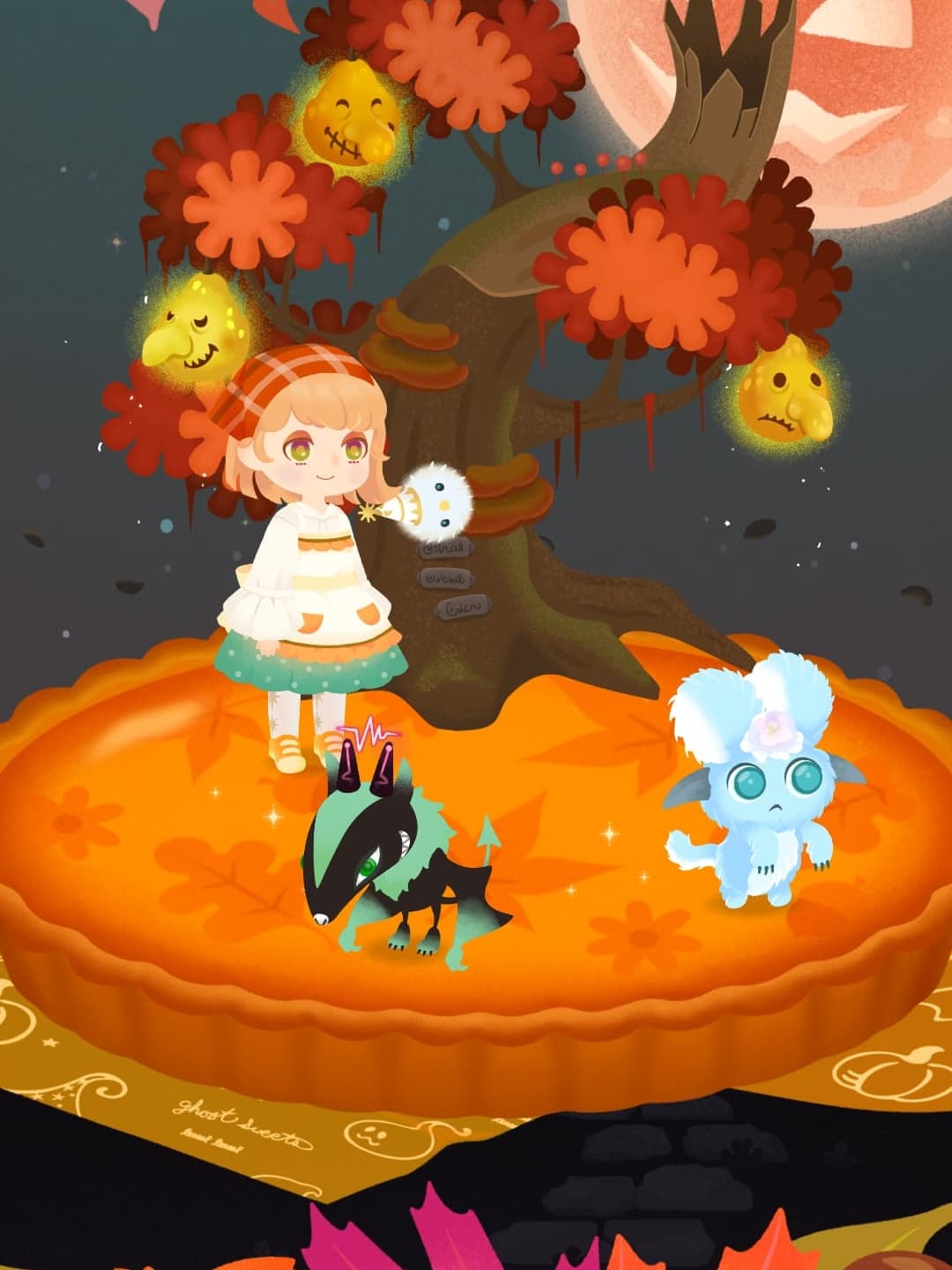 グラウンドがパンプキンパイだし