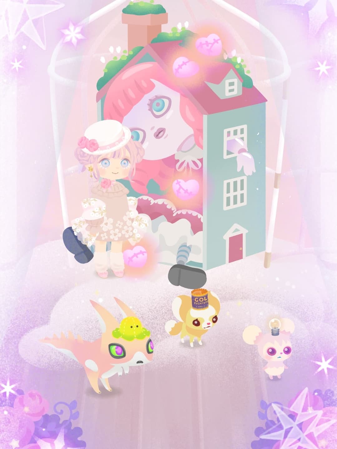 ちょっと淡い色にしすぎたか