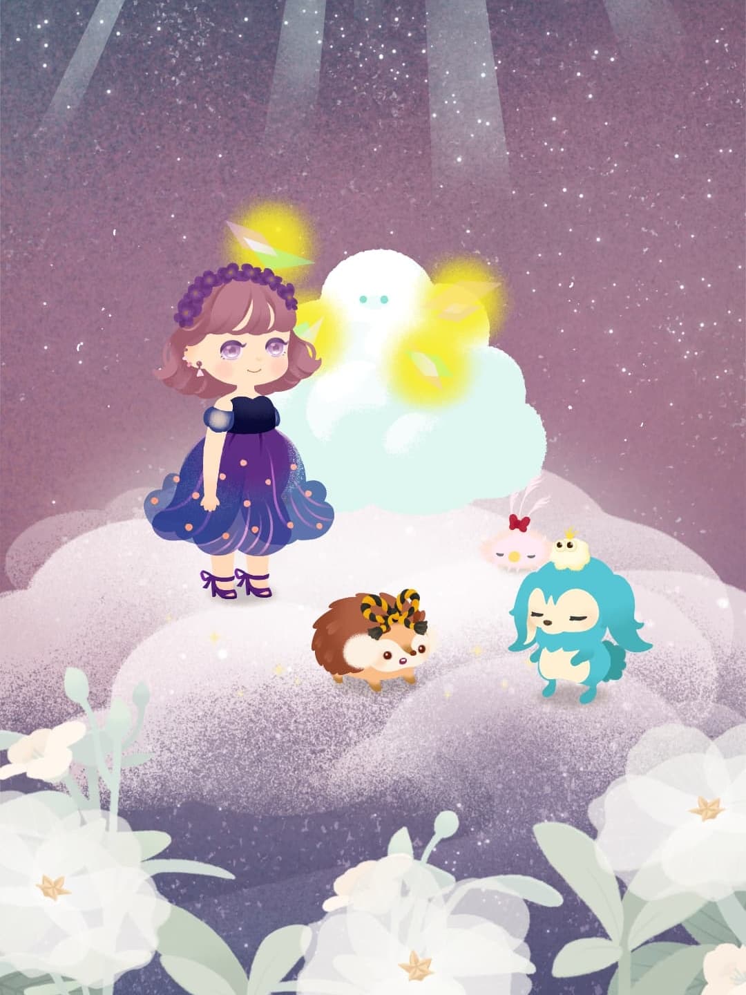 夜明けに白い雲が見えるかどうかはともかく