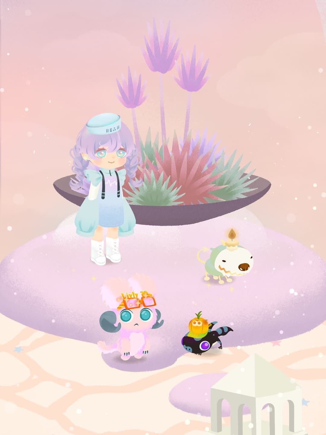 明るい月面的な