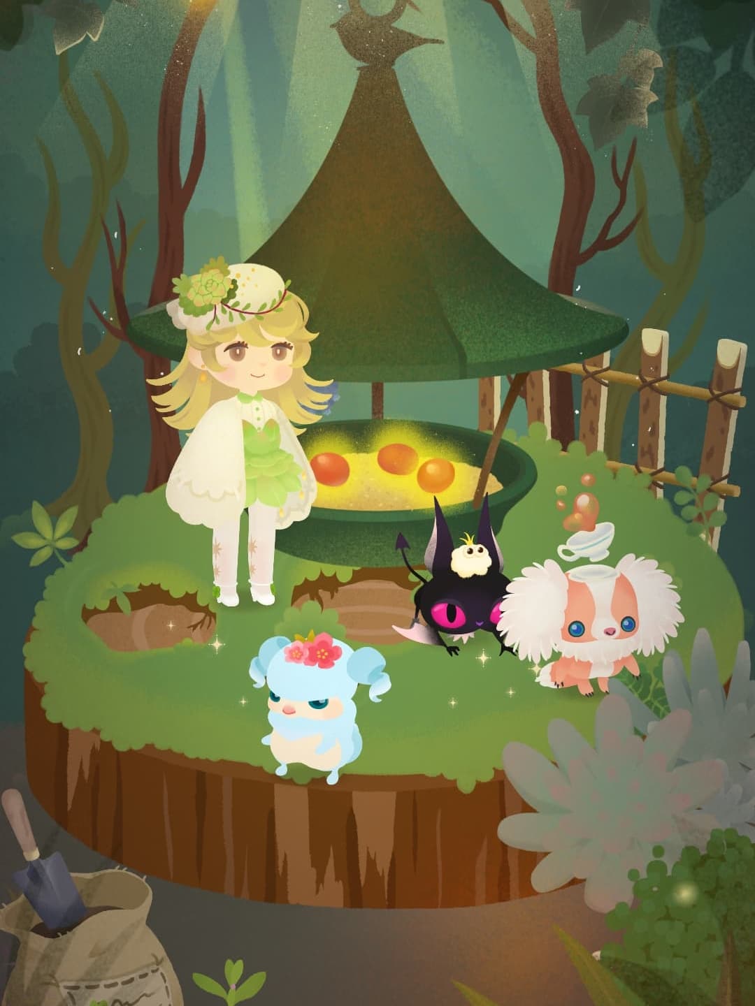 ちょっと薄暗い感じ