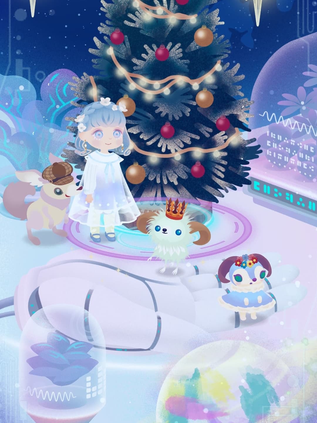 フィルターかけてちょっぴり青めに