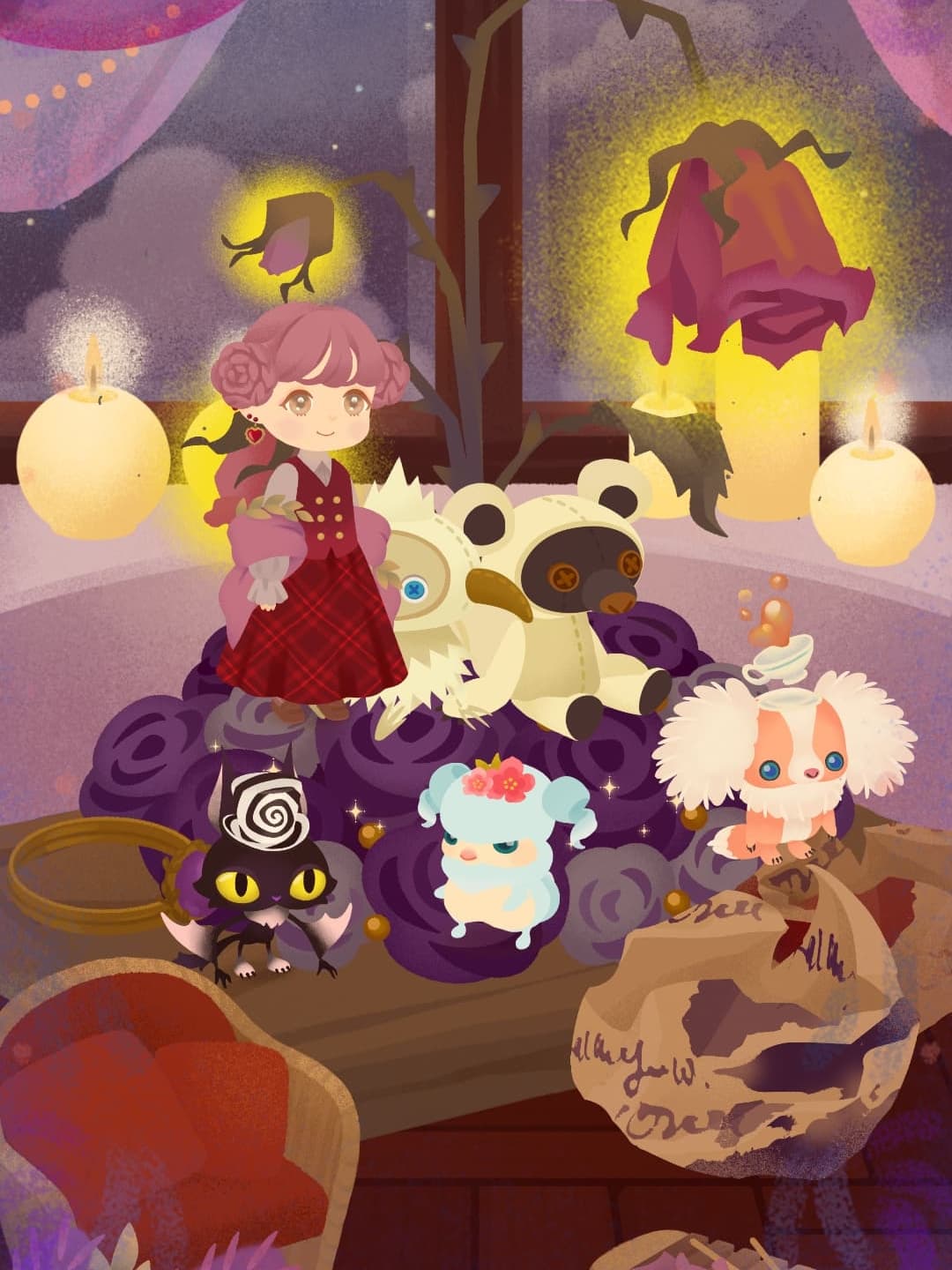 ちょっととっ散らかってます