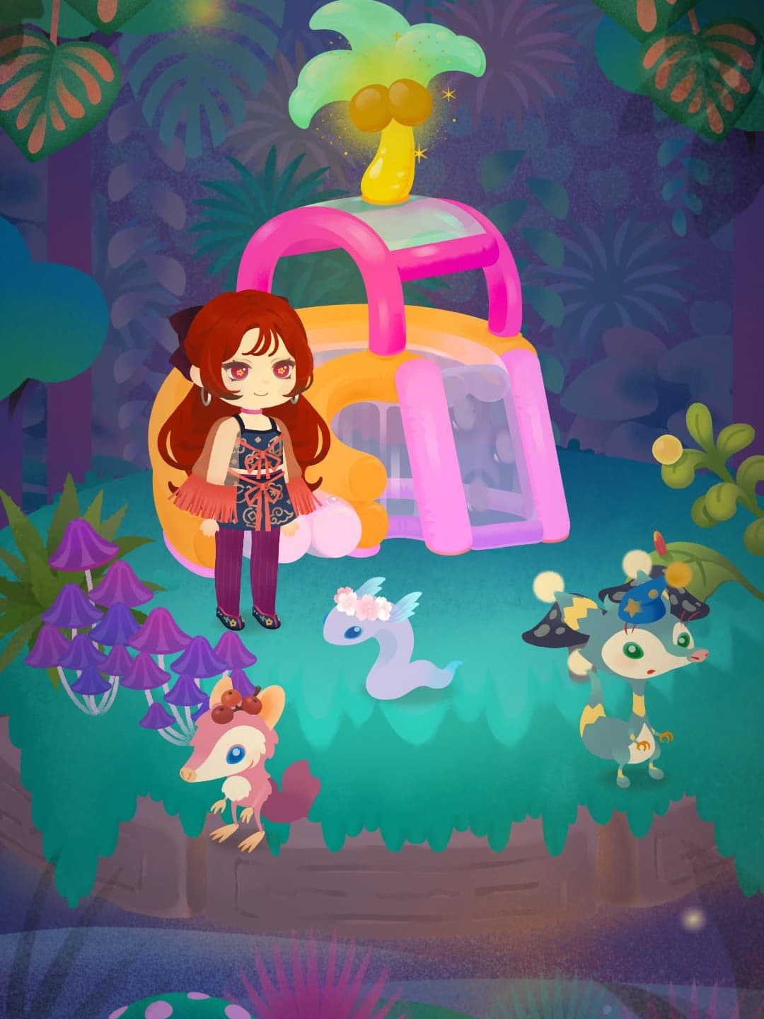 生き物配置すれば良かった…