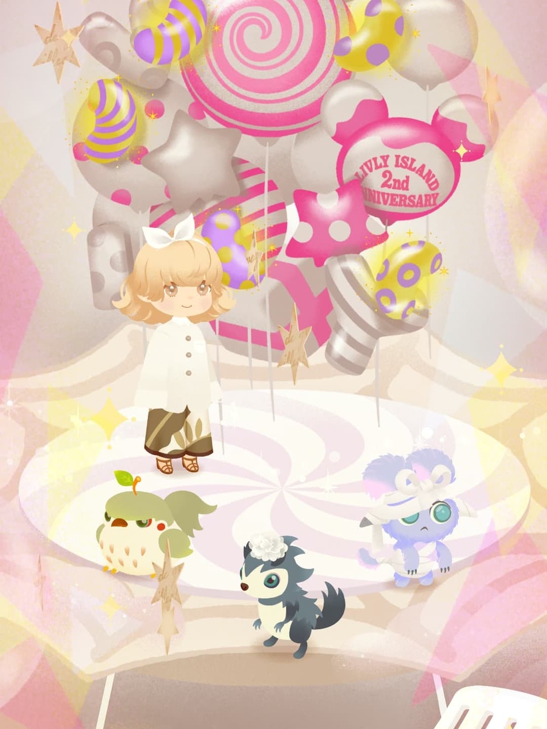 フレームもキラキラ