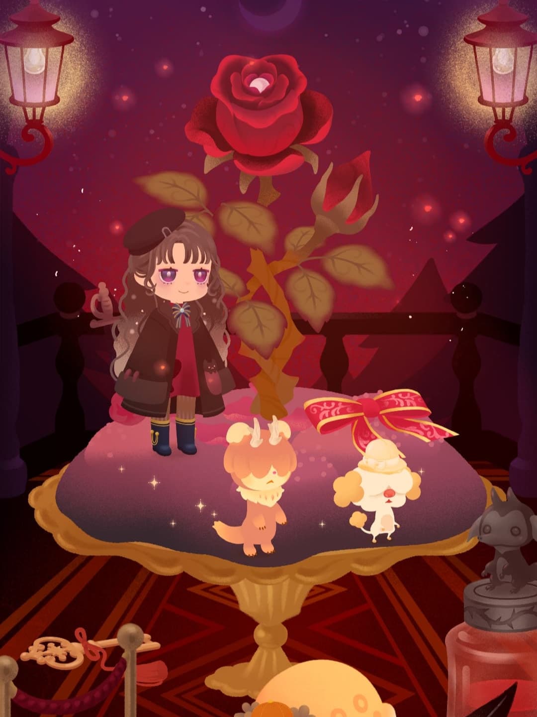 とりあえず赤でまとめた