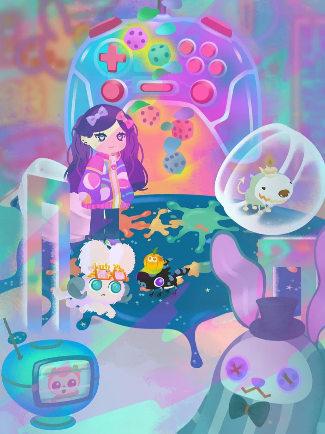 カプセルトイを取り入れました