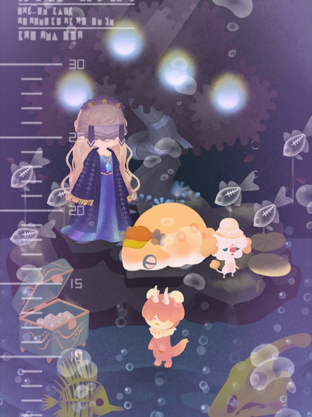 水中の御霊の木