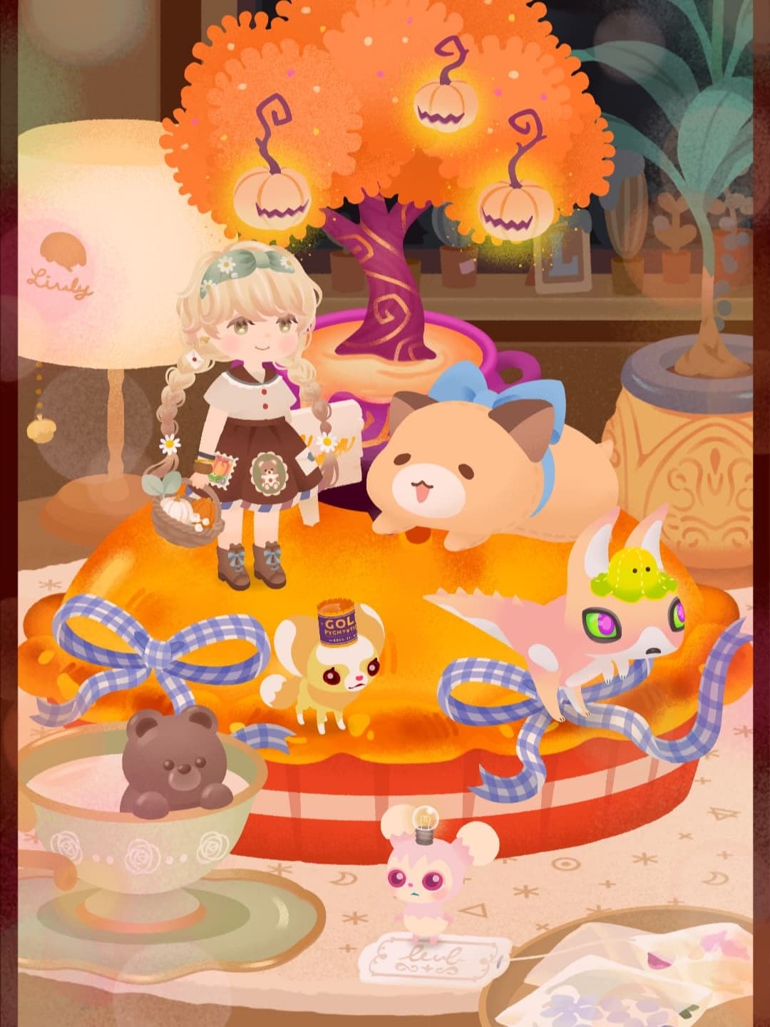 パイにはかぼちゃが似合う