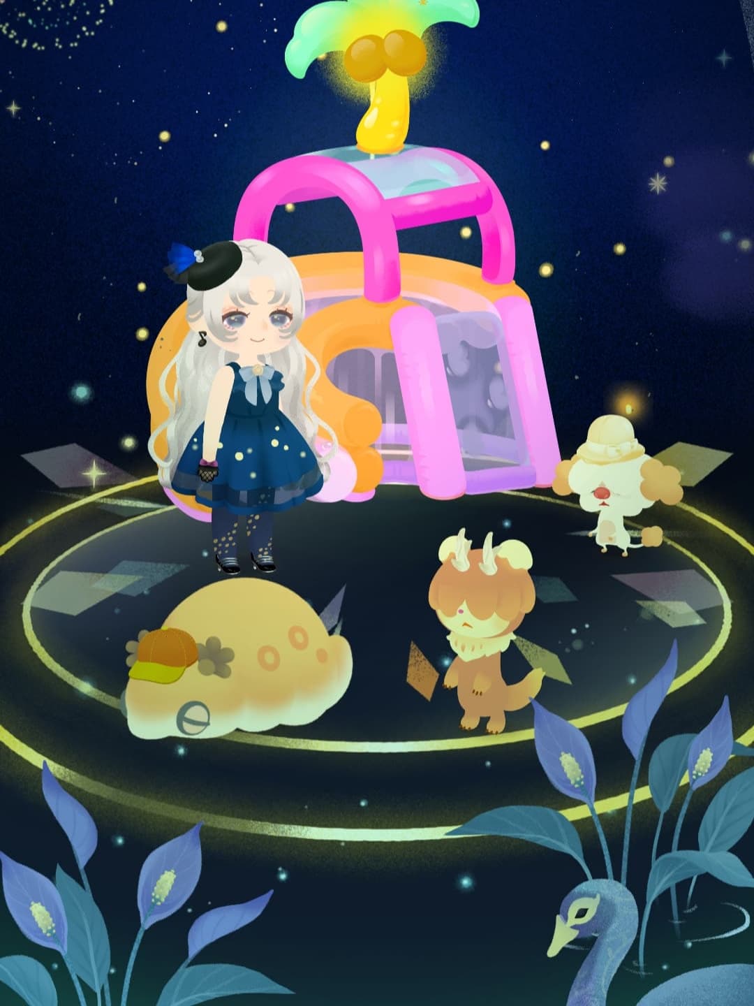 花火とスライダー