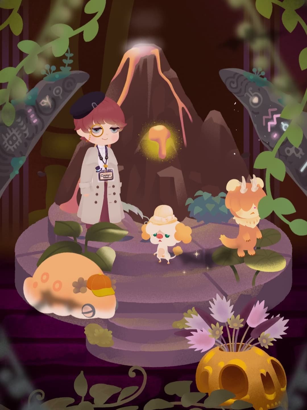 古代遺跡のミニチュア