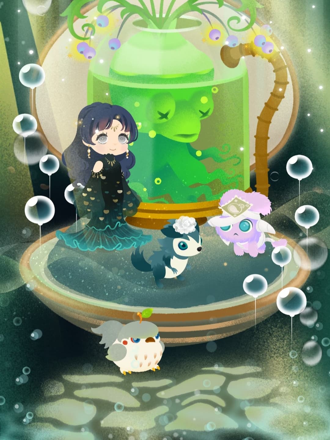 水中のマンドレイク