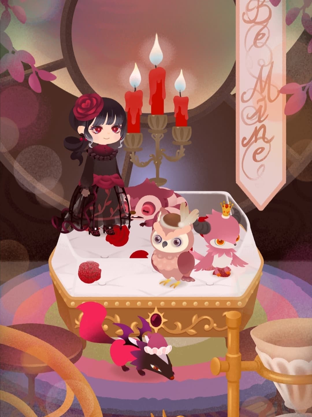 蠟燭と言えば夜