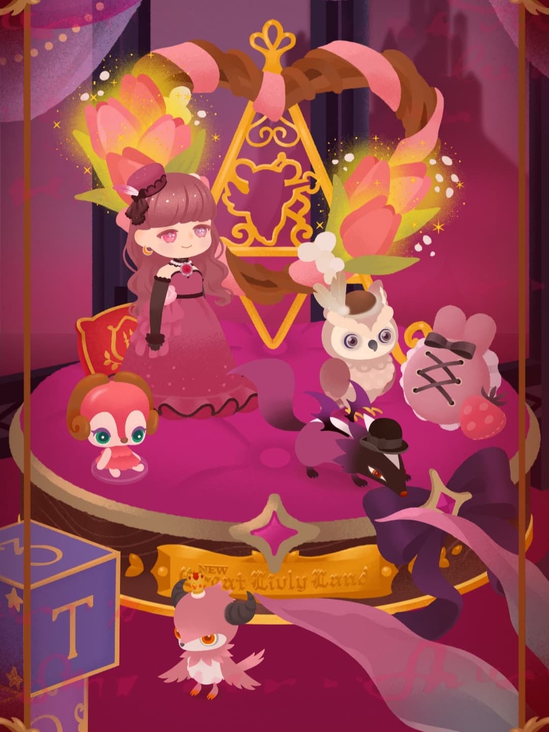 夜の舞踏会会場