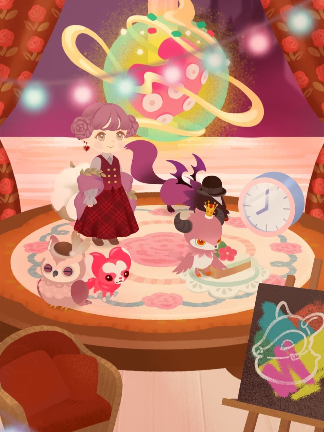 ちょっぴりオシャンティな部屋