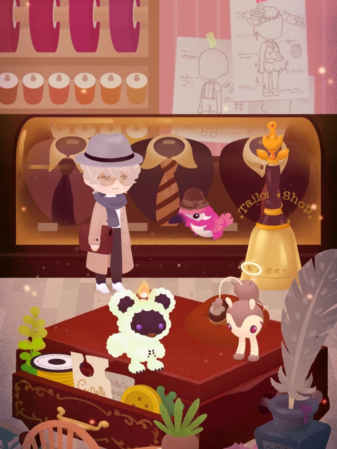 女性の服も仕立てます