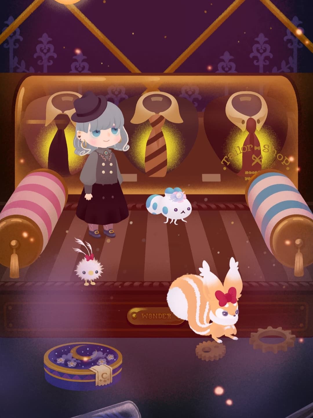 ちょっと散らかった部屋