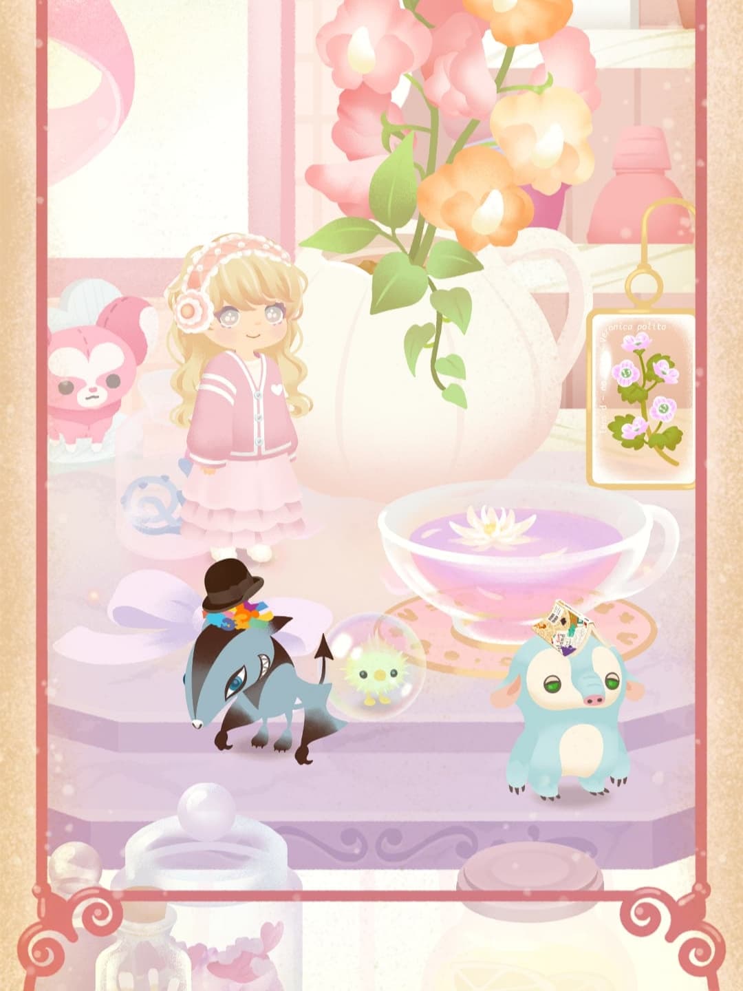 ゲーム風フレーム