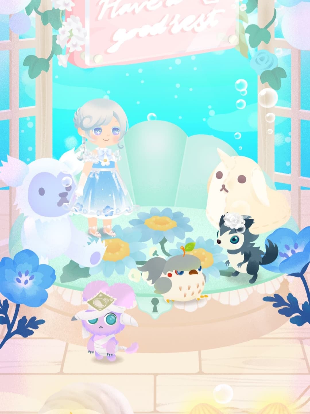 海の見えるテラス